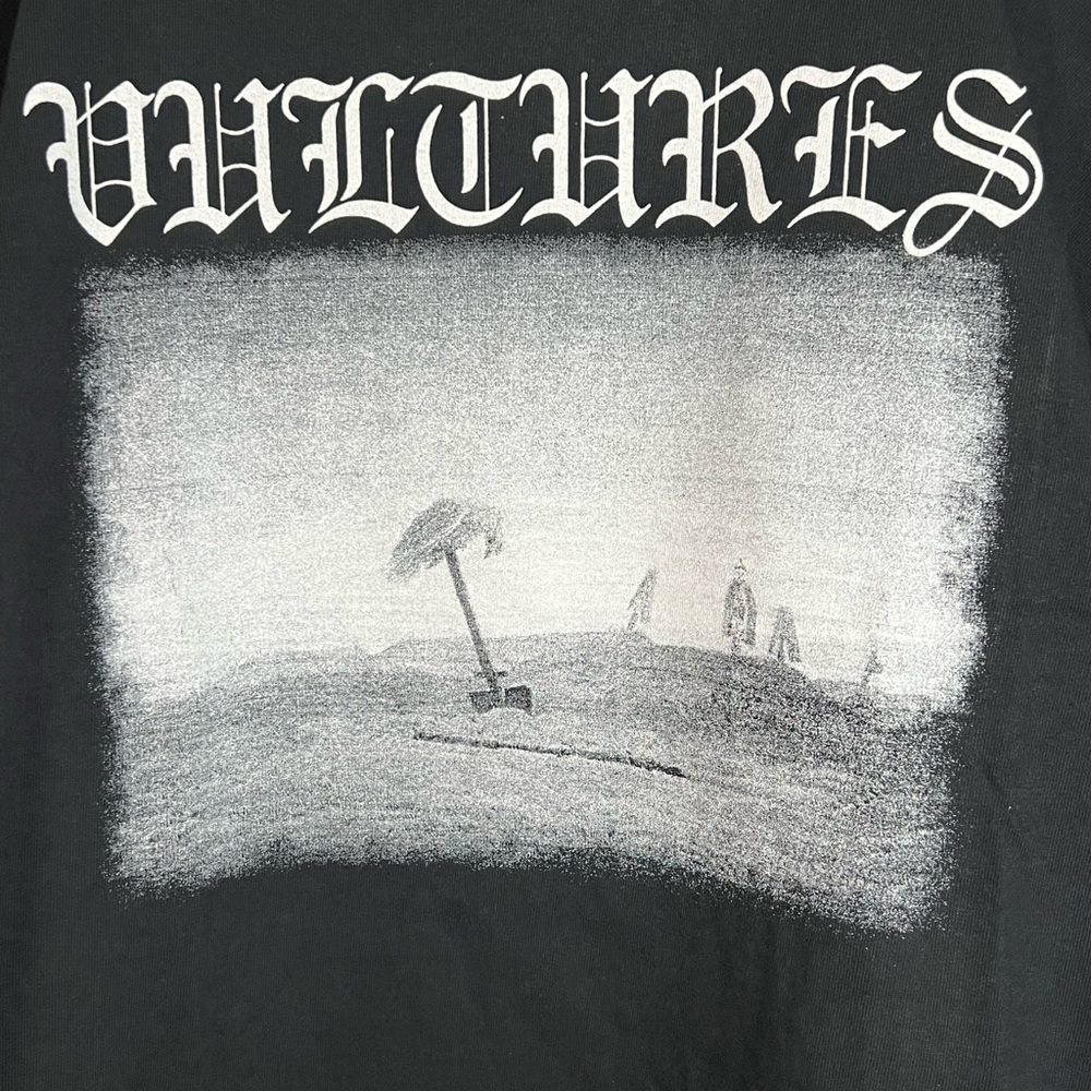 Yzy vultures volume 1 size 2 long sleeve shirt black yeezy kanye west